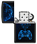 Зажигалка ZIPPO Gaming с покрытием Black Matte, латунь/сталь, черная, матовая, 38x13x57 мм