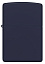 Зажигалка ZIPPO Classic с покрытием Navy Matte, латунь/сталь, синяя, матовая, 38x13x57 мм