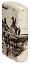 Зажигалка ZIPPO Western Design с покрытием 540 Matte, латунь/сталь, белая, 38x13x57 мм