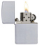 Зажигалка ZIPPO Classic с покрытием Satin Chrome™, латунь/сталь, серебристая, матовая, 38x13x57мм