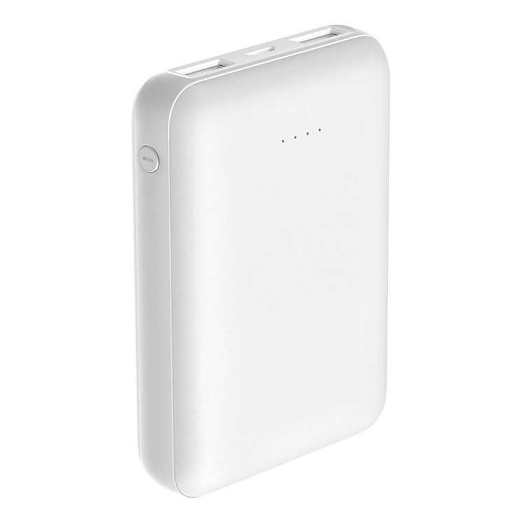 Внешний аккумулятор MINI-10, 10000mAh, белый, OLMIO