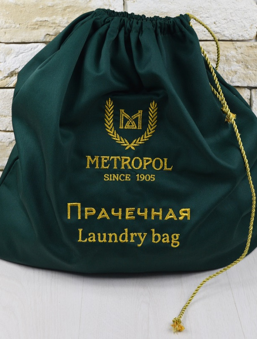 Мешок с вышивкой для отеля "Метрополь"