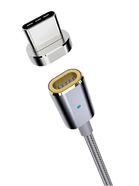 Магнитный кабель USB 2.0 - type-С, 1м, Partner