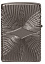 Зажигалка ZIPPO Armor® с покрытием Black Ice®, латунь/сталь, чёрная, 38x13x57 мм