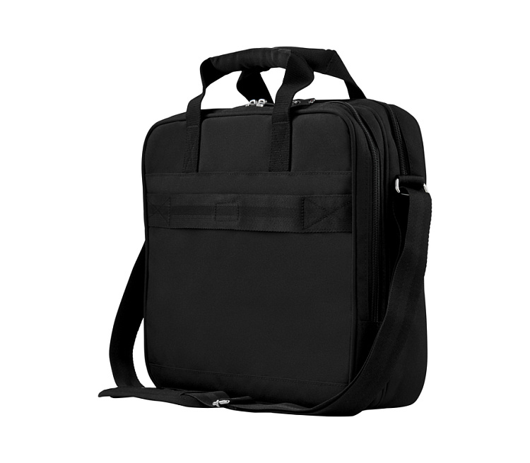 Портфель для ноутбука 16'' WENGER, черный, полиэстер / ПВХ, 41 x 15 x 34 см, 12 л