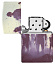 Зажигалка ZIPPO Zombie Design с покрытием 540 Matte, латунь/сталь, белая, матовая, 38x13x57 мм