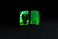 Зажигалка ZIPPO Dragon Design с покрытием Glow In The Dark Green, латунь/сталь, черная, 38x13x57 мм