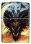 Зажигалка ZIPPO Dragon Design с покрытием Glow In The Dark Green, латунь/сталь, черная, 38x13x57 мм