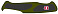 Передняя накладка для ножей VICTORINOX 130 мм, нейлоновая, зелёно-чёрная