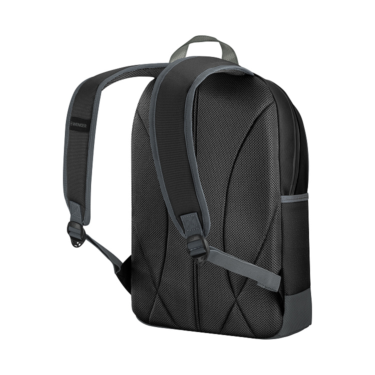 Рюкзак WENGER Tyon 15.6", антрацит/черный, переработанный ПЭТ/Полиэстер, 32х18х48 см, 23 л.