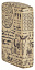 Зажигалка ZIPPO Alchemy Design с покрытием 540 Matte, латунь/сталь, бежевая, матовая, 38x13x57 мм