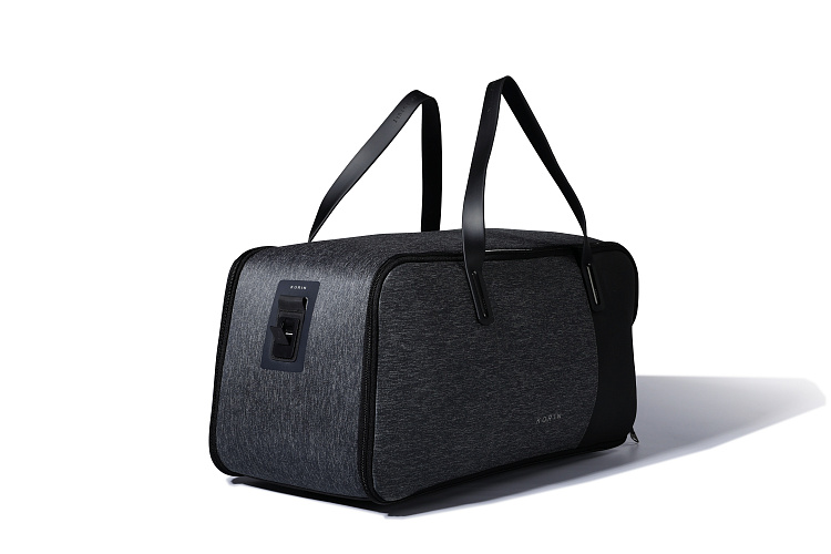 Дорожная сумка FlexPack Go 53х23х26 см, темно-серая