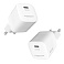 Зарядное устройство Unity GaN, 30 Вт, белое
