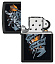 Зажигалка ZIPPO Darts с покрытием Black Matte, латунь/сталь, черная 38x13x57 мм
