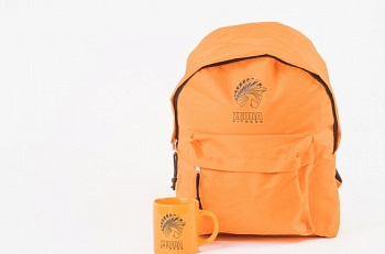 Фирменный рюкзак и кружка для фитнесс клубов «Зебра»