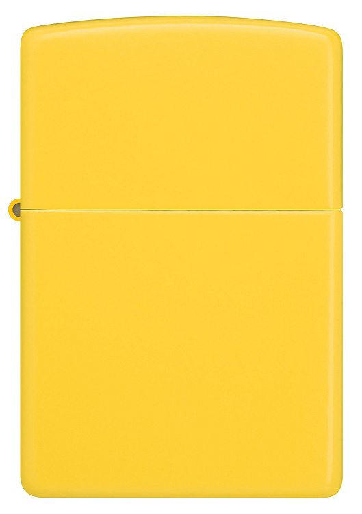Зажигалка ZIPPO Classic с покрытием Sunflower, латунь/сталь, желтая, глянцевая, 38x13x57 мм