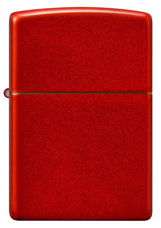 Зажигалка ZIPPO Classic с покрытием Metallic Red, латунь/сталь, красная, матовая, 38x13x57 мм