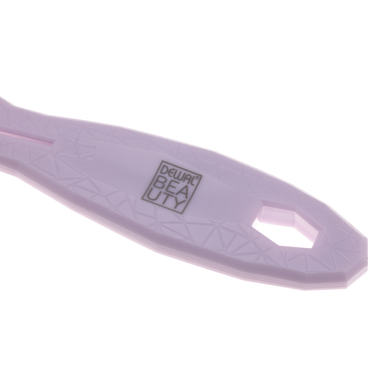Щетка Dewal Beauty серия "Friendly", продувная, с нейлоновым штифтом, форма айсберг.