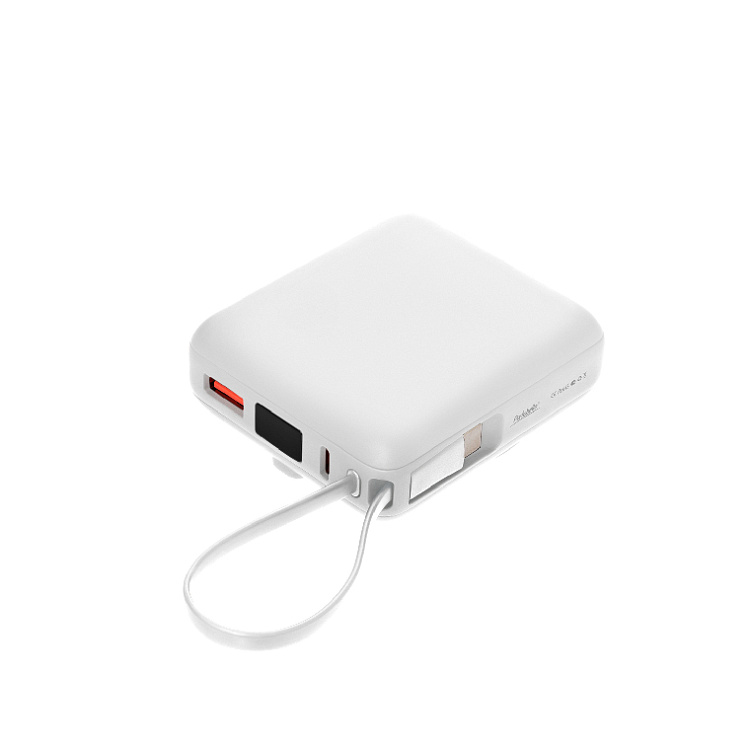 Внешний аккумулятор с подсветкой Ritter PD 10000mAh с функцией беспроводной зарядки 15W