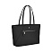 Сумка VICTORINOX Victoria Signature Tote, черная, нейлон/кожа, 51x15x30 см, 19 л