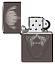 Зажигалка ZIPPO Screaming Monster с покрытием Black Ice®, латунь/сталь, черная, 38x13x57 мм