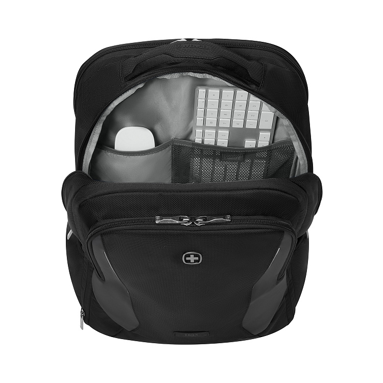 Рюкзак WENGER XE Extent 17", черный, переработанный ПЭТ/Полиэстер, 35х24х50 см, 37 л.