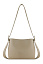 Сумка женская наплечная BUGATTI Luna, бежевая, полиуретан, 30 x 13 x 22 см