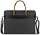 Портфель мужской BUGATTI Luce 15'', серый, полиэстер, 40х10х31,5 см
