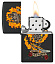 Зажигалка ZIPPO Rick Rietveld с покрытием Black Matte, латунь/сталь, черная, матовая, 38x13x57 мм