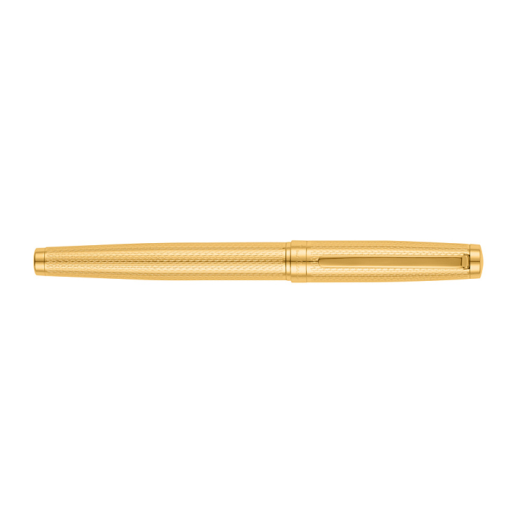 Ручка-роллер Pierre Cardin GOLDEN. Цвет - золотистый. Упаковка B-1