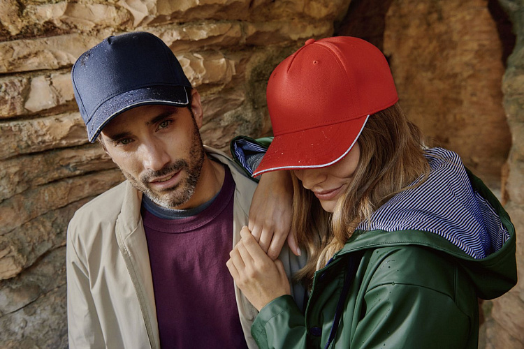 Бейсболка REFLECT-S со светоотражающими деталями, 5 клиньев, металлическая застежка