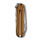 Нож-брелок VICTORINOX Classic SD Colors "Chocolate Fudge", 58 мм, 7 функций, карамельный