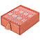 Коробка деревянная «Скандик», средняя, красная