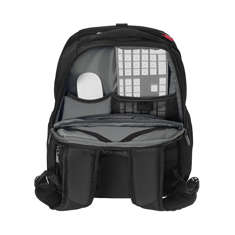 Рюкзак WENGER XE Professional 15.6", черный, переработанный ПЭТ/Полиэстер, 32х22х44 см, 23 л.
