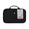 Несессер VICTORINOX TA 5.0 Zip-Around Travel Kit, 3 отделения, чёрный, нейлон, 28x8x18 см, 4 л