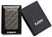 Зажигалка ZIPPO Armor™ с покрытием High Polish Black Ice®, латунь/сталь, чёрная, 38x13x57 мм