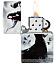 Зажигалка ZIPPO Mazzi® с покрытием 540 Matte, латунь/сталь, белая, 38x13x57 мм