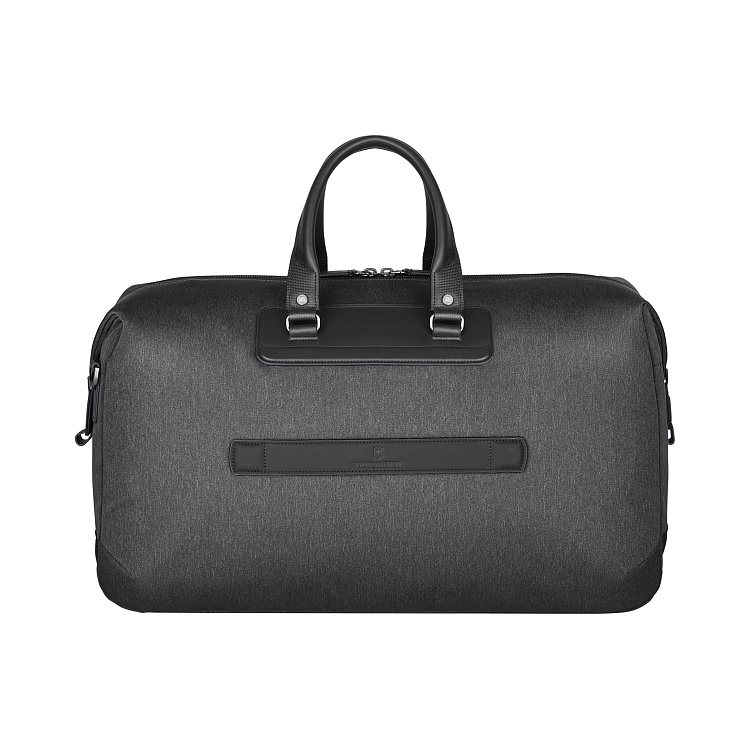 Дорожная сумка VICTORINOX Architecture Urban 2 Weekender, серый, полиэстер/кожа, 24x56x30 см, 45 л