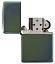 Зажигалка ZIPPO Classic с покрытием Chameleon™, латунь/сталь, зелёная, глянцевая, 38x13x57 мм