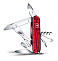 Нож перочинный VICTORINOX Climber, 91 мм, 14 функций, полупрозрачный красный