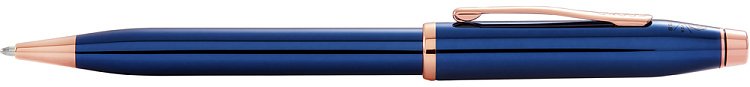 Шариковая ручка Cross Century II Translucent Cobalt Blue Lacquer