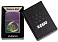 Зажигалка ZIPPO Lotus Moon с покрытием Iridescent, латунь/сталь, черная, 38x13x57 мм