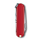 Нож-брелок VICTORINOX Classic "Style Icon", 58 мм, 7 функций, красный