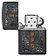 Зажигалка ZIPPO Classic с покрытием Black Matte, латунь/сталь, черная, 38x13x57 мм