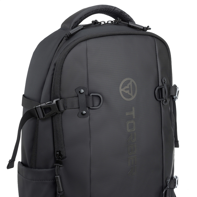 Рюкзак спортивный TORBER Xtreme 18", чёрный, 31 х 12 х 46 см, 17л