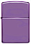 Зажигалка ZIPPO Classic с покрытием Abyss™, латунь/сталь, фиолетовая, глянцевая, 38x13x57 мм