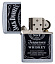Зажигалка ZIPPO Jack Daniels® с покрытием Street Chrome, латунь/сталь, серебристая, 38x13x57мм
