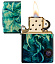 Зажигалка ZIPPO Anne Stokes с покрытием 540 Tumbled Brass, латунь/сталь, разноцветная, 38x13x57 мм