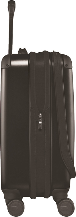 Чемодан VICTORINOX Spectra™ 2.0 Expandable, чёрный, поликарбонат Bayer, 35x20x55 см, 29 л
