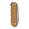 Нож-брелок VICTORINOX Classic SD Alox Colors "Wet Sand", 58 мм, 5 функций, песочный